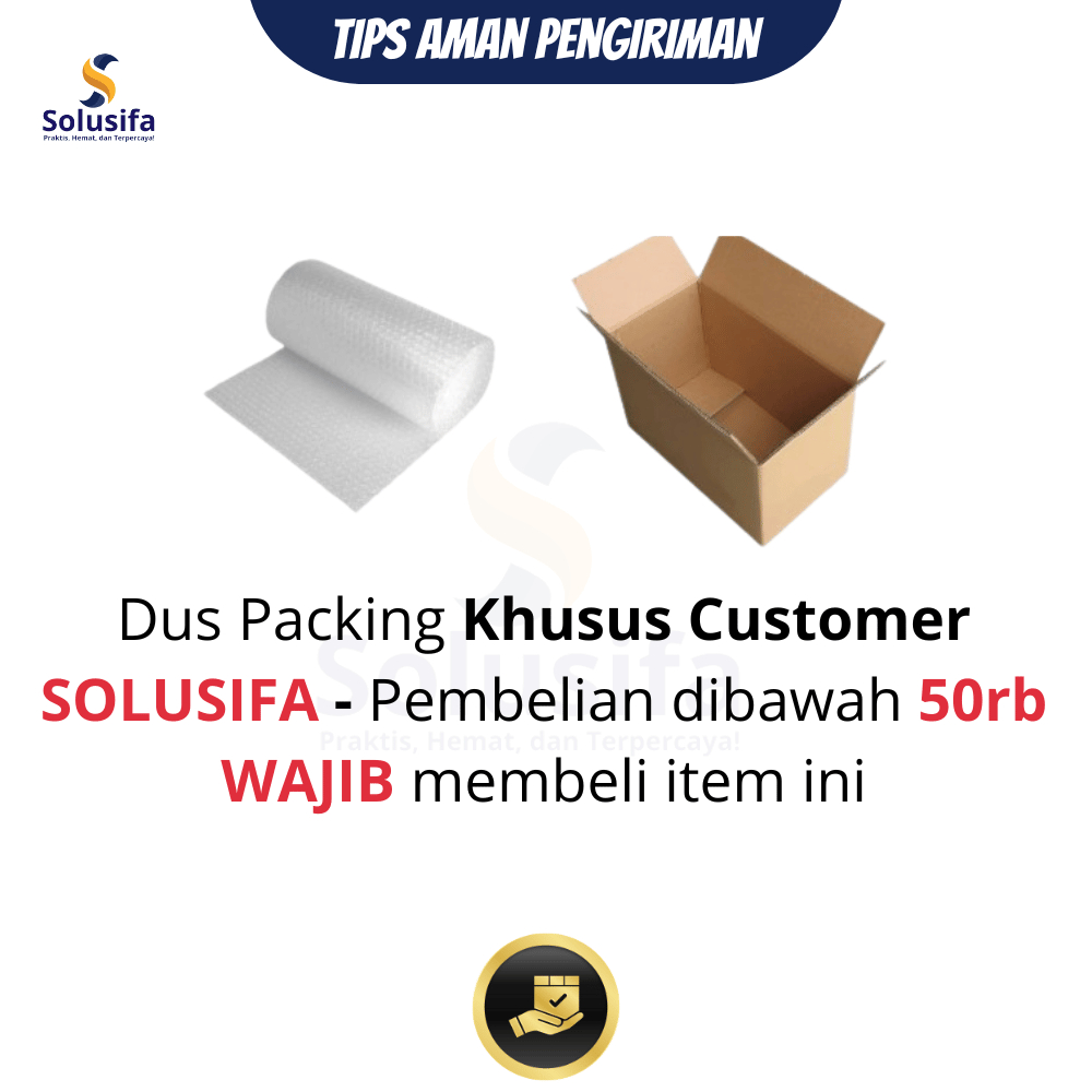 

Dus Packing Khusus Customer Solusifa - Pembelian dibawah 50rb WAJIB membeli item ini