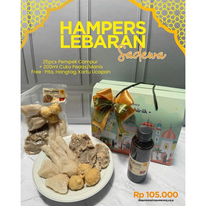 

Hampers Pempek Ramadhan | Hampers Pempek Lebaran | Hampers Cantik | Hampers Murah