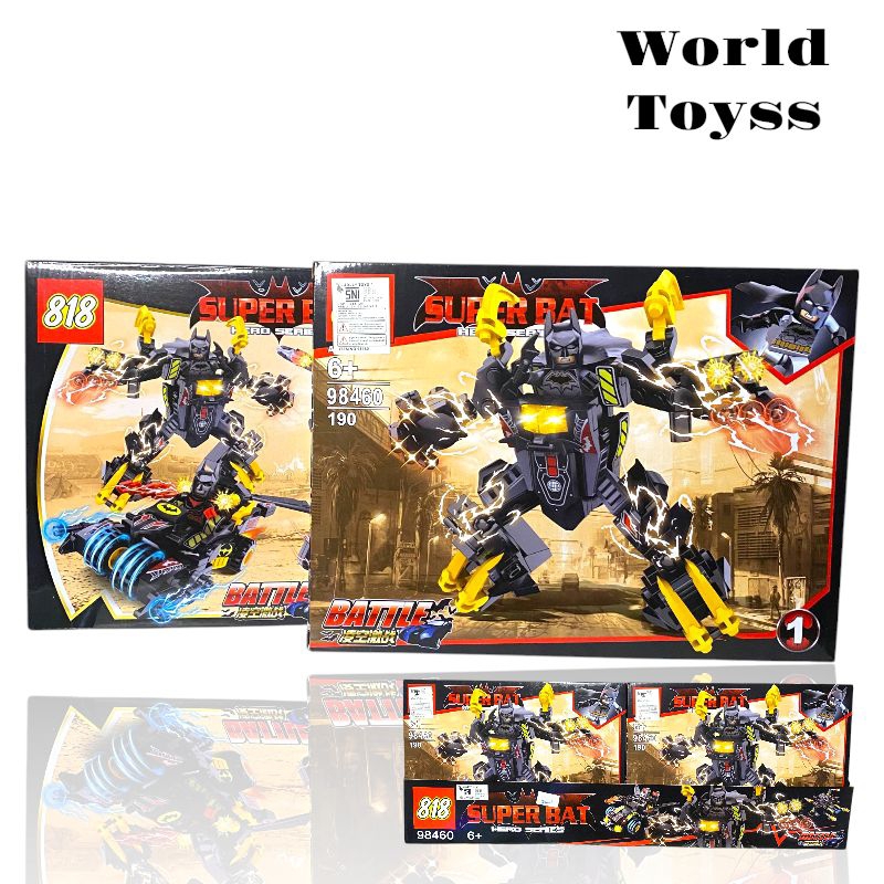 Mainan Super Batman Brick Block Batman Mainan Balok Menyusun Batman Besar