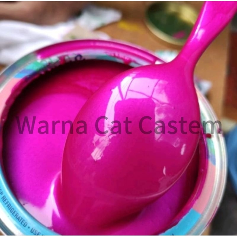 Cat Pink Metalik Magenta PU/Cat Pink Magenta Metalik PU Polyuretane