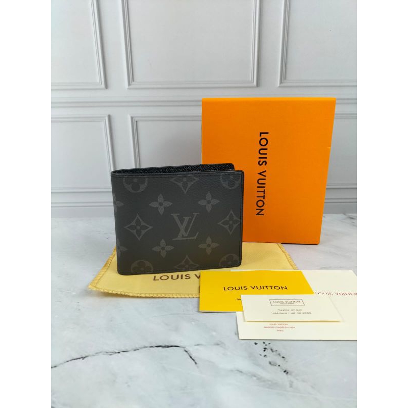 DOMPET KULIT PRIA MIRROR LV1785 BRANDED IMPORT