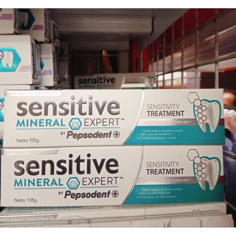 Pepsodent sensitive mineral expert 105gr