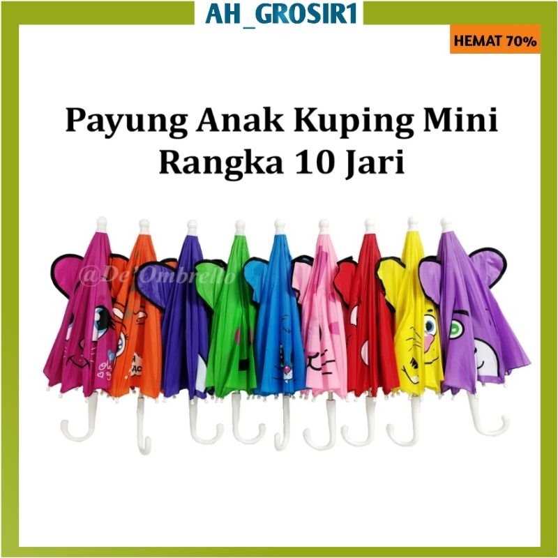Payung Anak Karakter Payung Payung Mini Anak Payung Anak Terlaris Payung Kuping Payung Anak Terbaru 