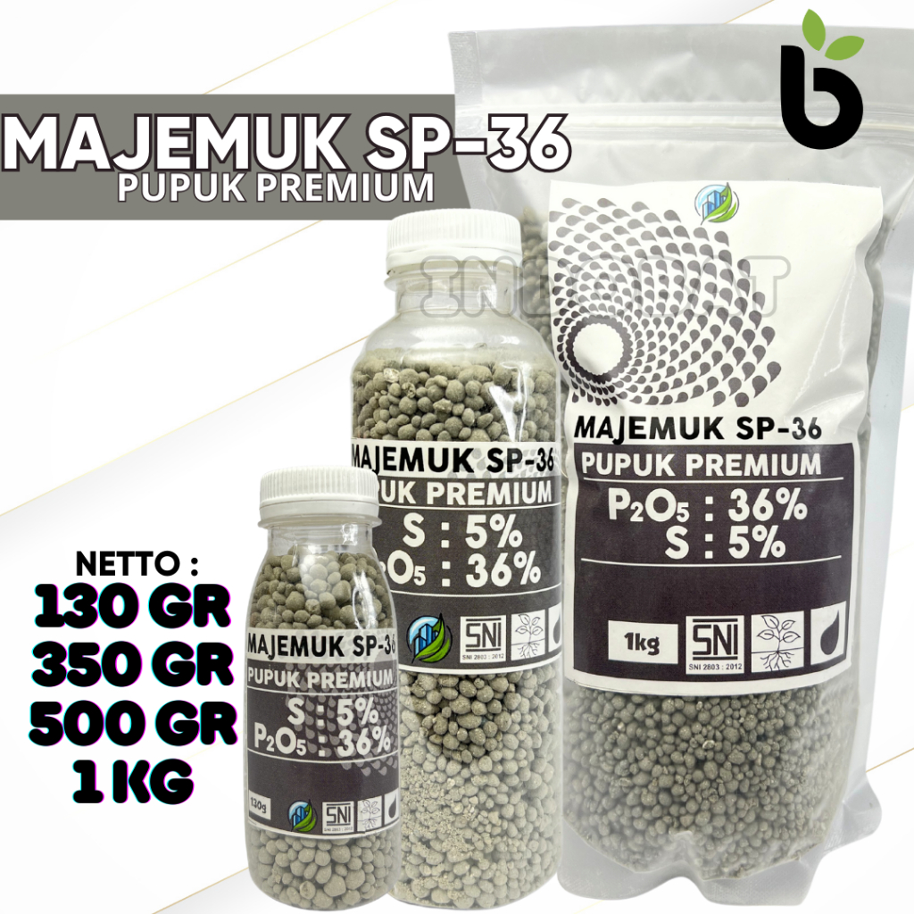 Pupuk Super Fosfat SP 36 Pertumbuhan Akar Bunga Dan Buah Tanaman NON SUBSIDI