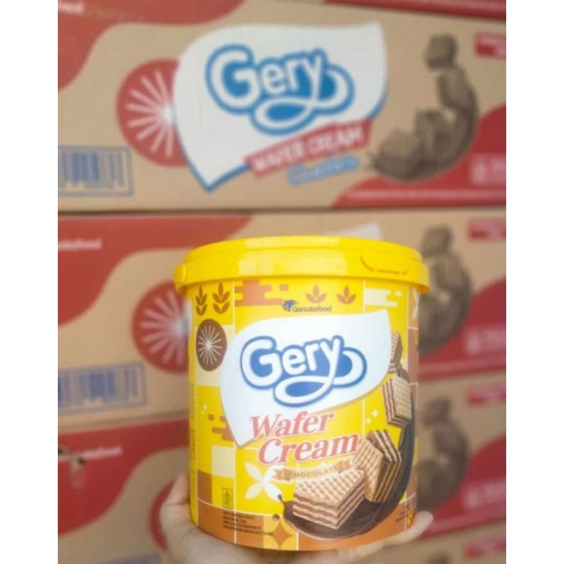 

GERY WAFER CREAM CHOCOLATE 250GR