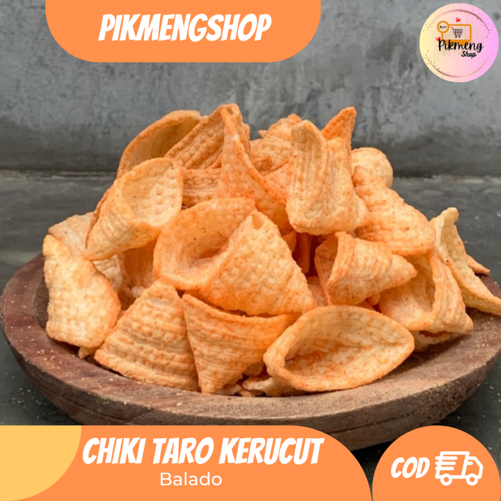 

Snack Chiki Taro Kerucut Murah Meriah Terdapat Berbagai Jenis Variasi Berat dan Rasa