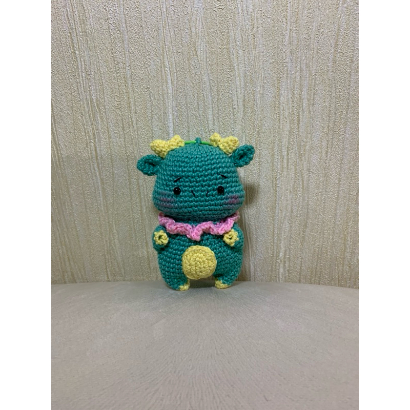 boneka crochet custom shio naga, pig, ayam