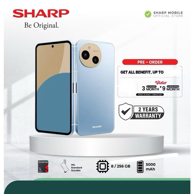 SHARP AQOUS SENSE 9 5G  8/256