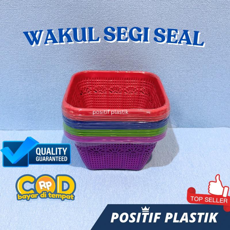 Wakul/Ceting SEGI SEAL (1 lusin /12pcs) Bakul Nasi Plastik Baskom Hajatan