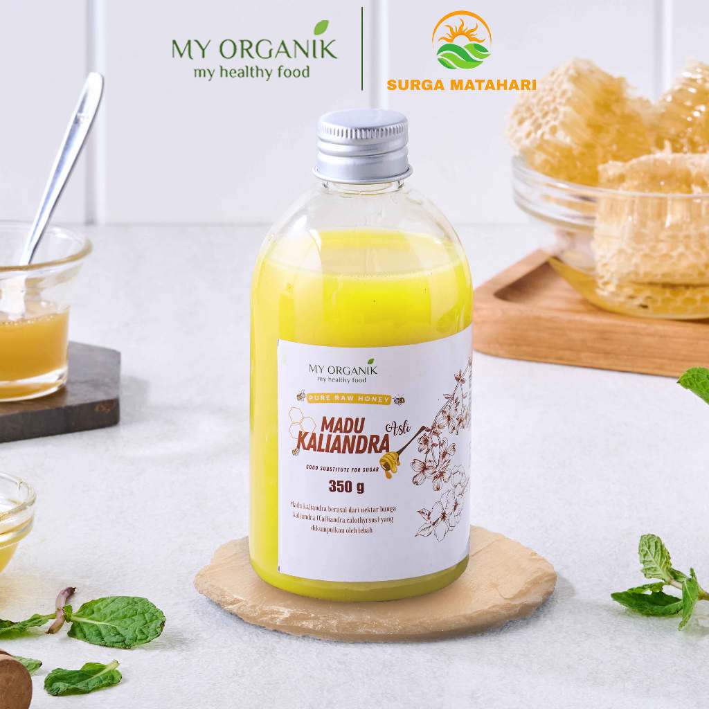 

My Organik Madu Murni Kaliandra 350G Raw Honey Premium 100% Original