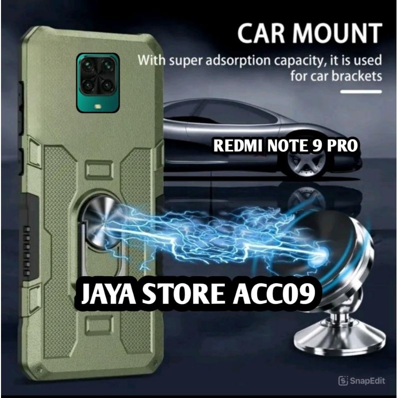 CASE REDMI NOTE 9 PRO CASE ROBOT HIT EYE RING