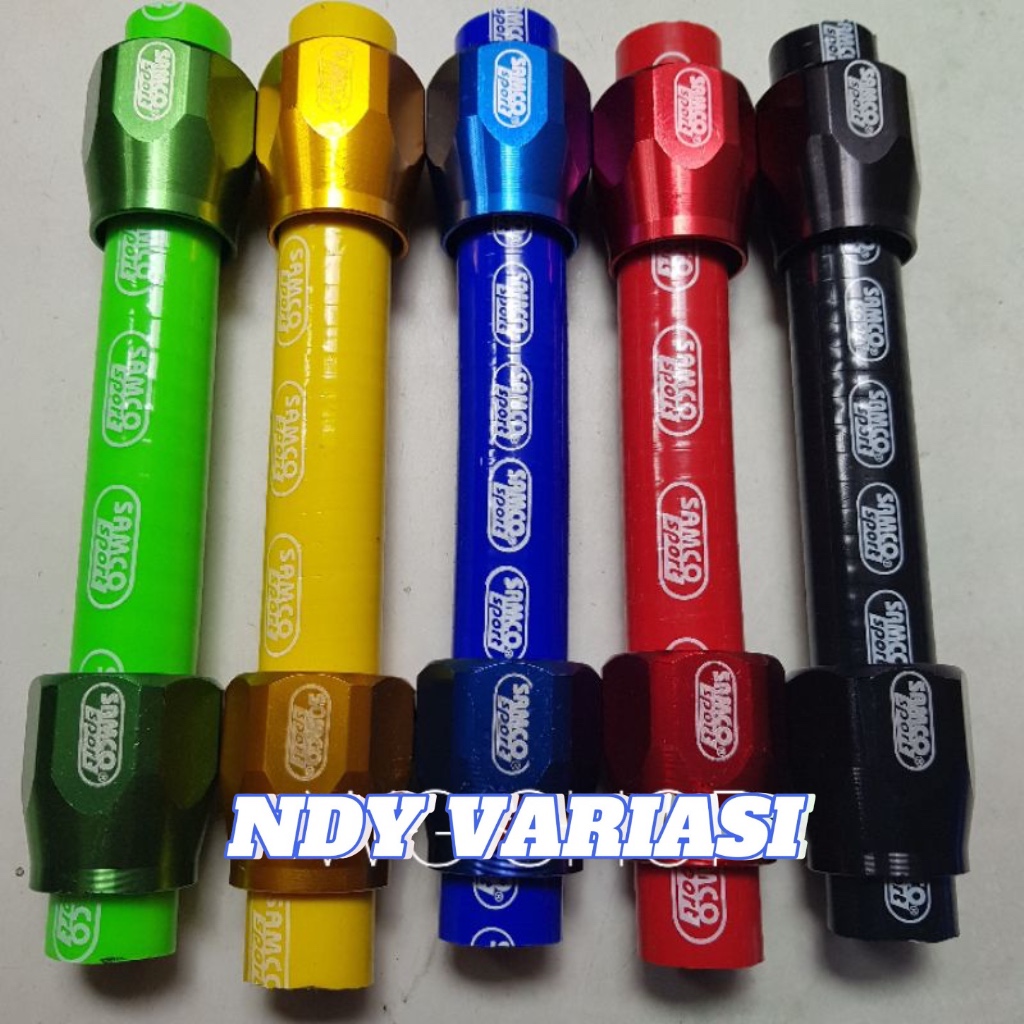 selang radiator samco ninja r / ss / rr plus kleman selang samco ninja r / ss / rr