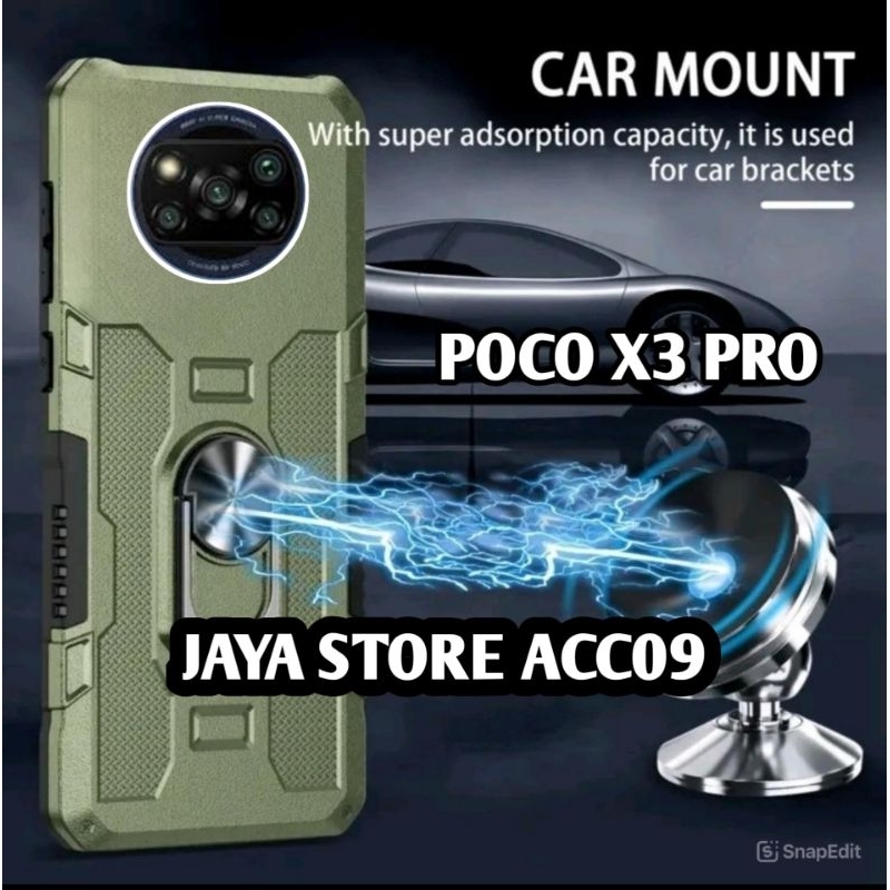 CASE POCO X3 PRO CASE ROBOT HIT EYE RING