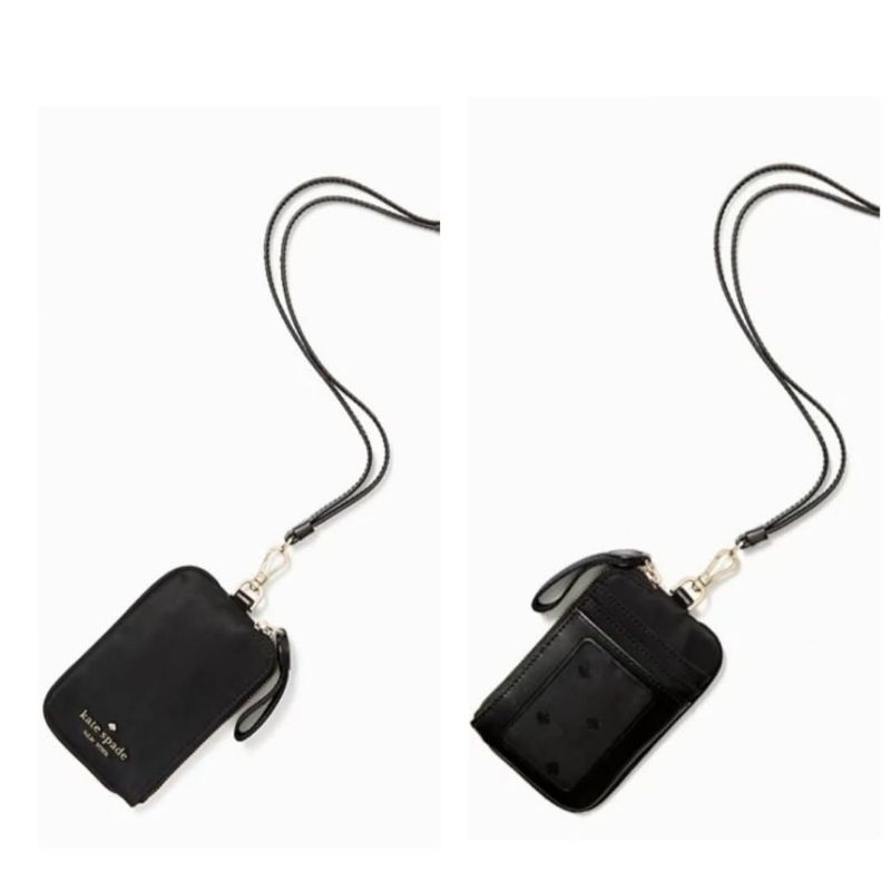 

Lanyard katespade cewek Chelsea Nilon Black