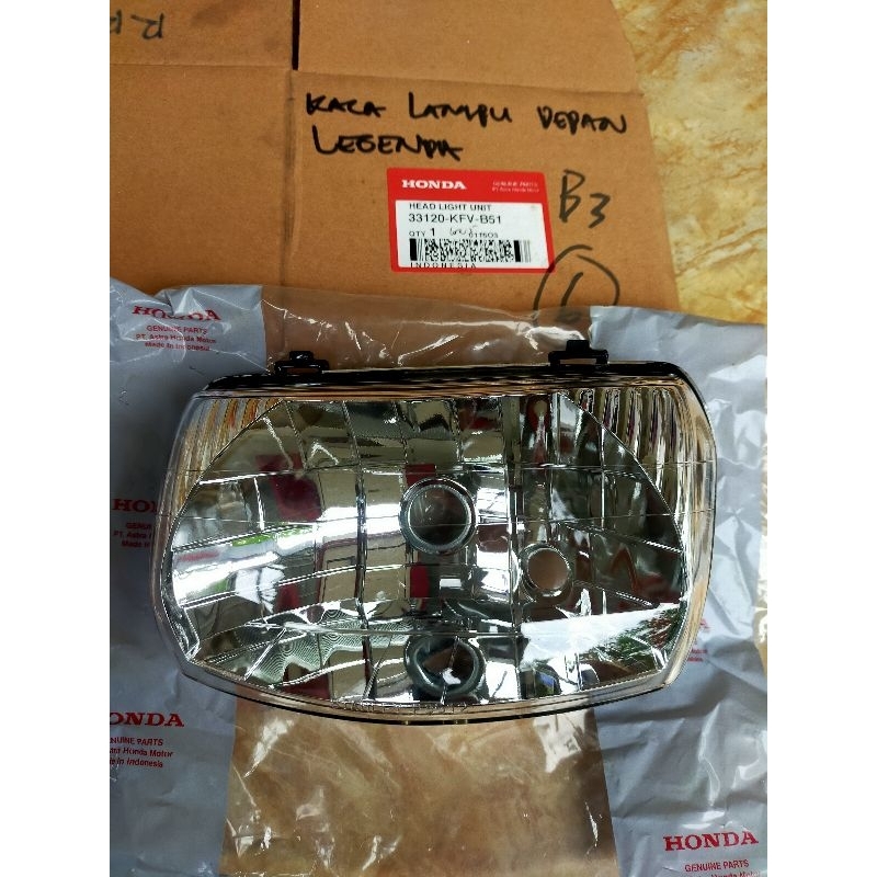 reflektor lampu depan Honda legenda 2 original