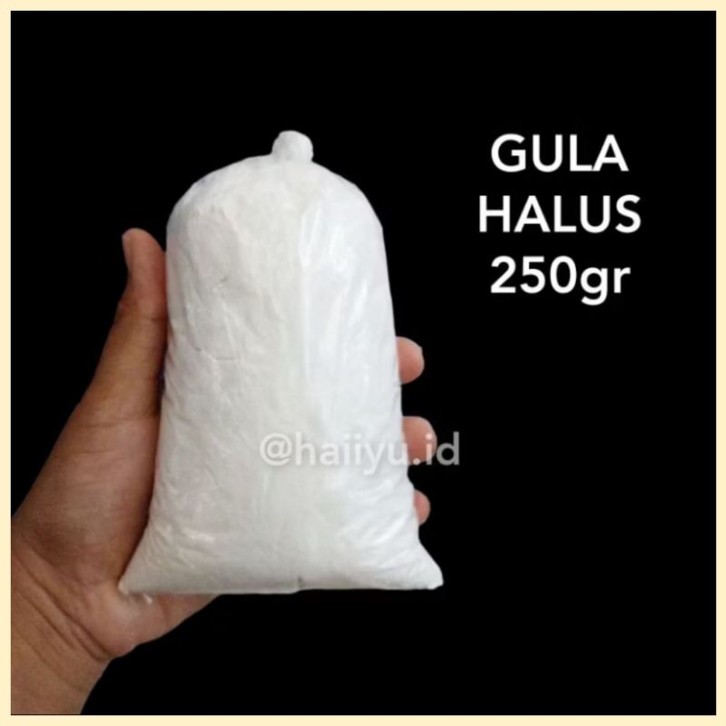 

Gula Halus ASLI tanpa campuran 250gr