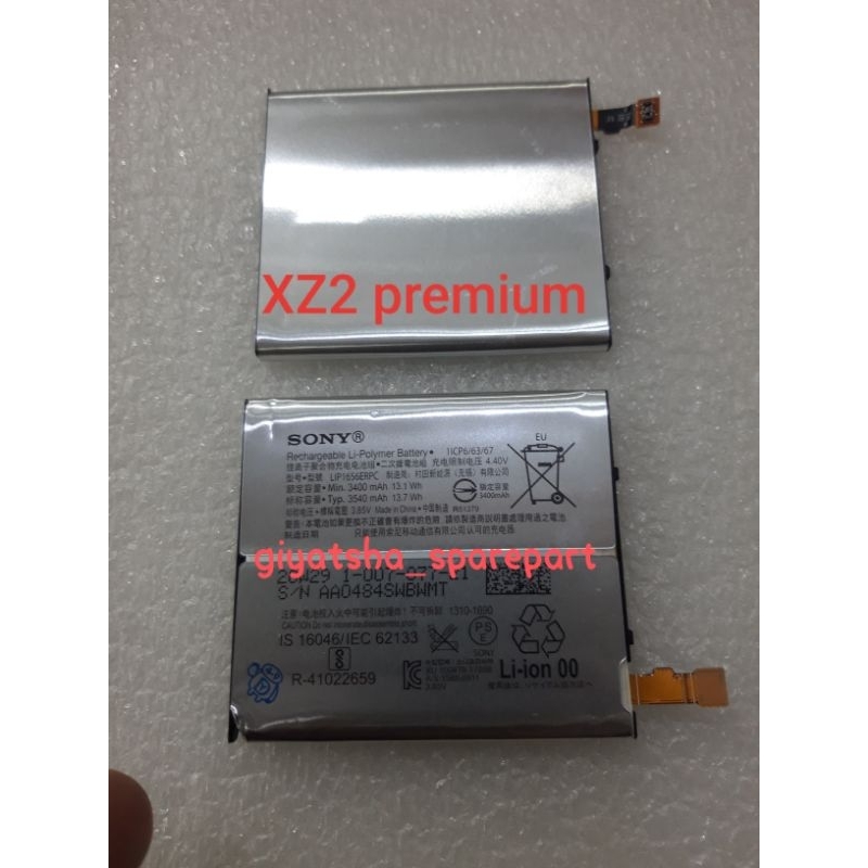 Baterai Batre Battery Sony Xperia XZ2 Premium Original Realpict Ready