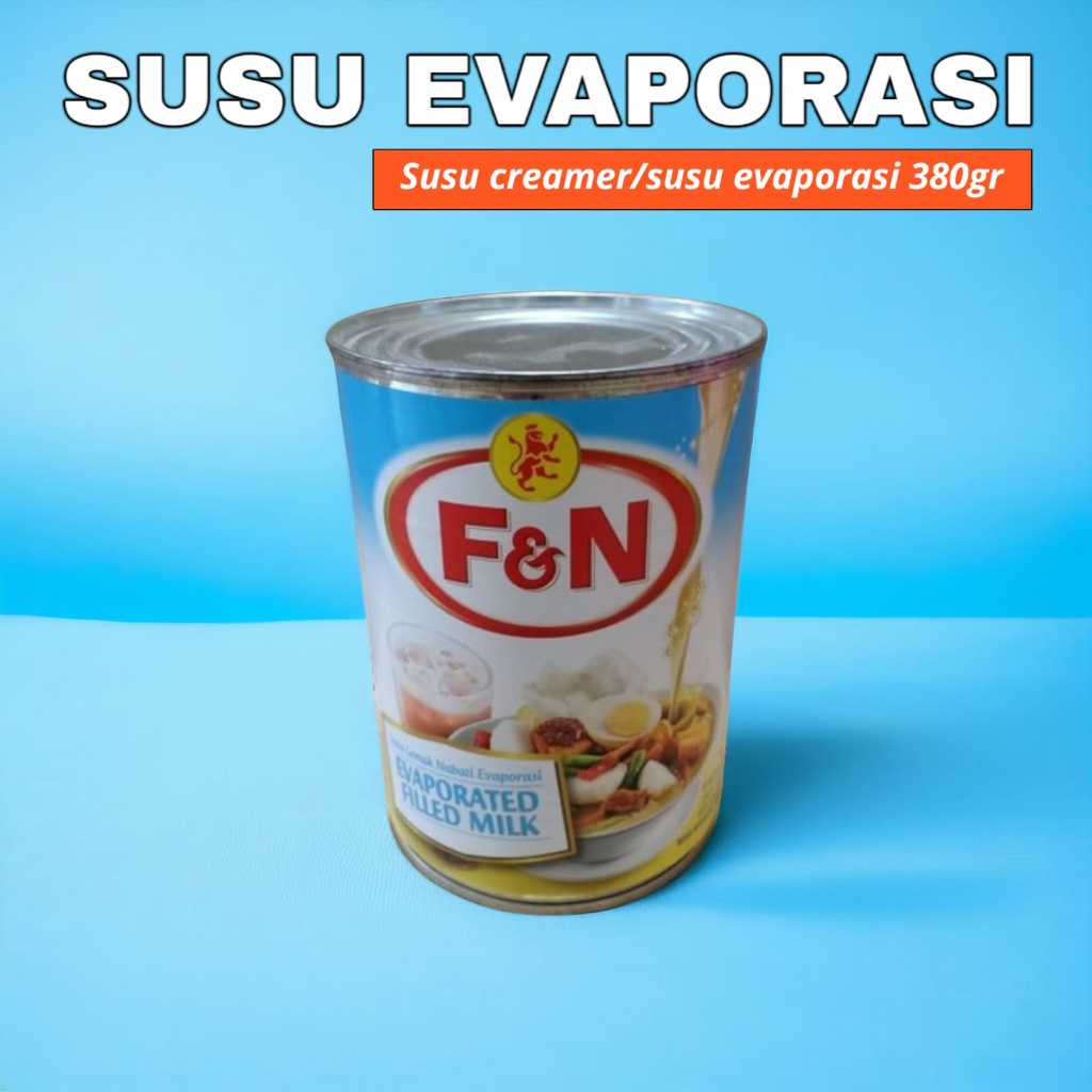 

[380gr] Susu Evaporasi F&N / FN / Evaporated Milk F&N Susu Creamer / Susu Lemak Nabati