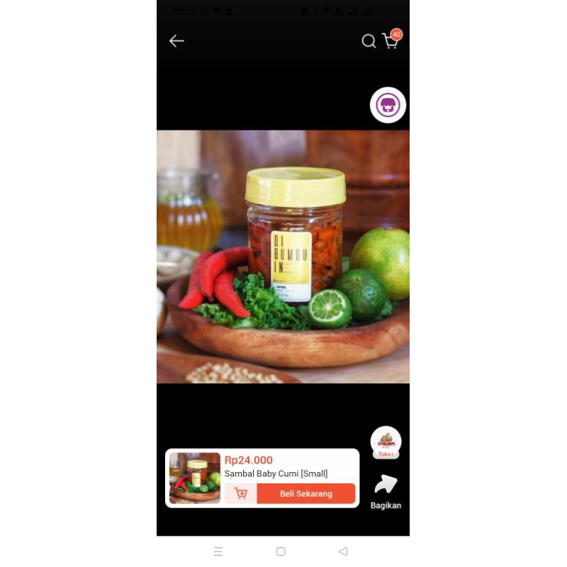 sambal 8 korek extra pedas , 5 cumi mercon dan 1 kremesan original , kak emarita