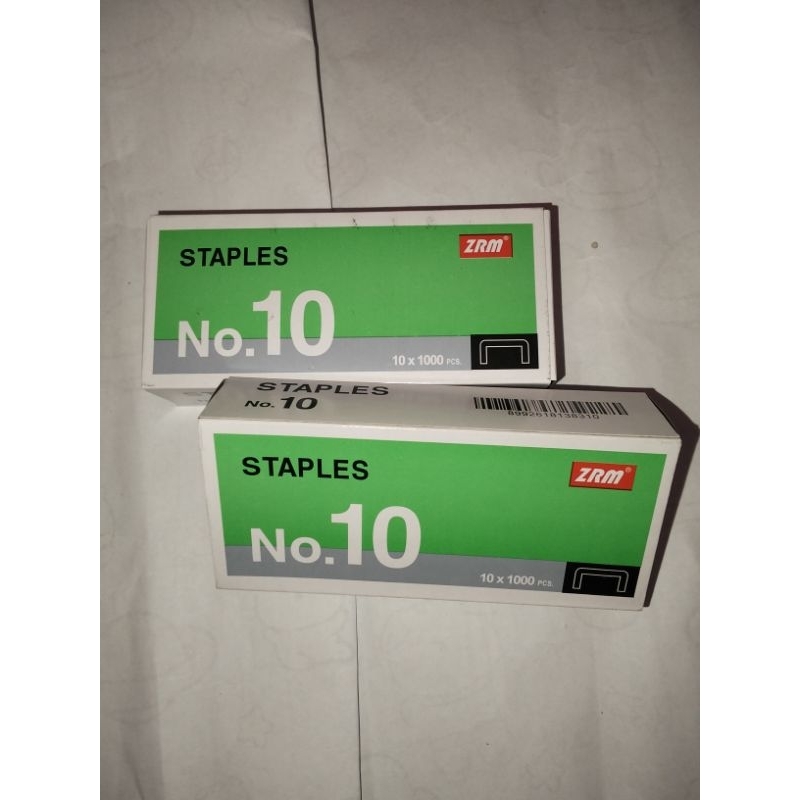 

Isi Staples NO.10 ZRM (1Pack Isi 10 kotak)