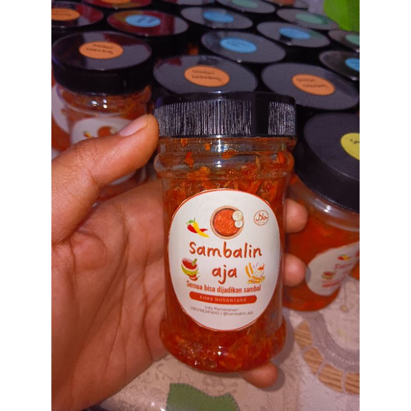 

Sambal Cumi Asin (Homemade)