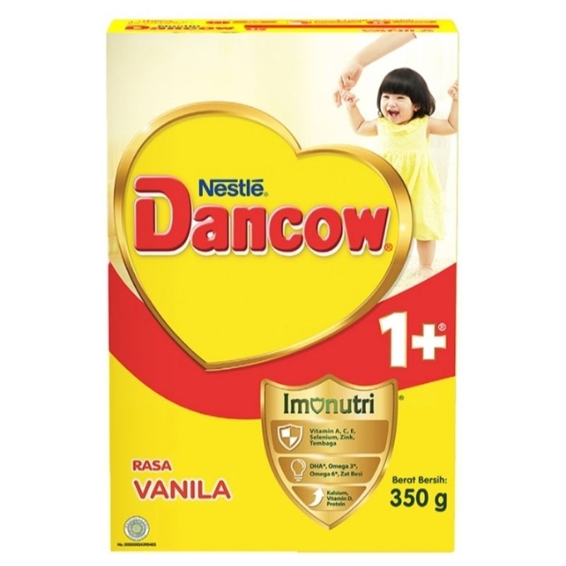 

Nestle Dancow 1+ imunutri Susu pertumbuhan 1-3 tahun vanilla box 350 g