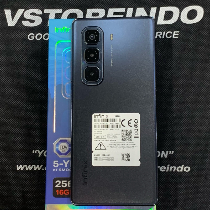 Infinix Hot 50 Pro+ Plus 8/256 GB Garansi Resmi Indonesia Second Bekas Original