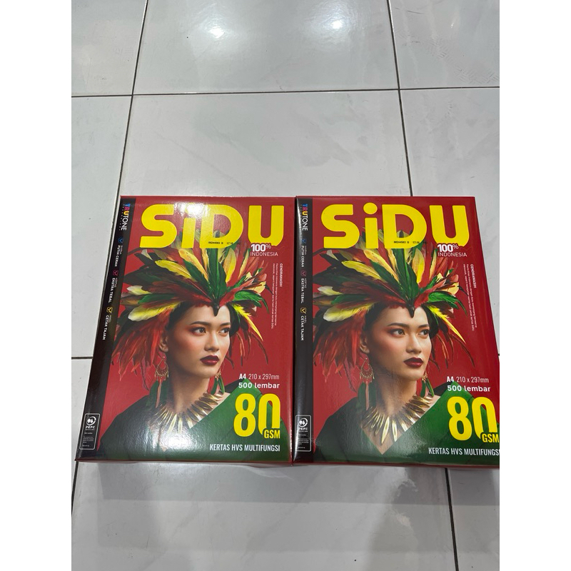 

KERTAS HVS SIDU A4 80g