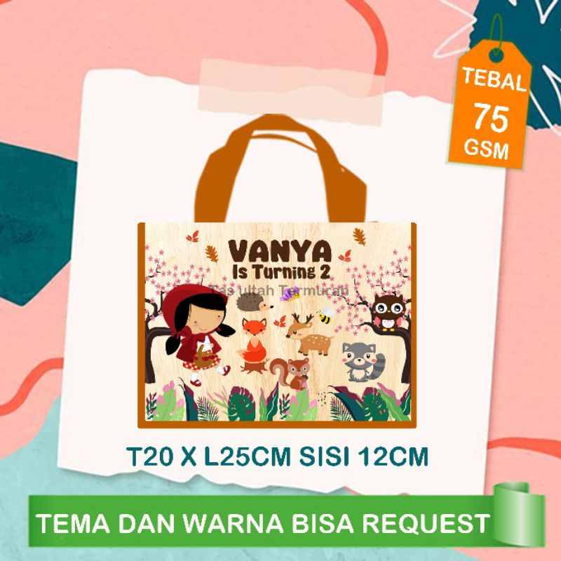 

tas bingkisan ultah custom anak tenteng