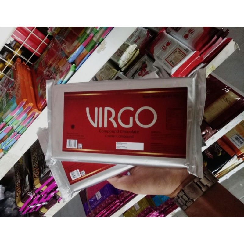 

VIRGO COKLAT COMPOUND 500GR MURAH, HALAL