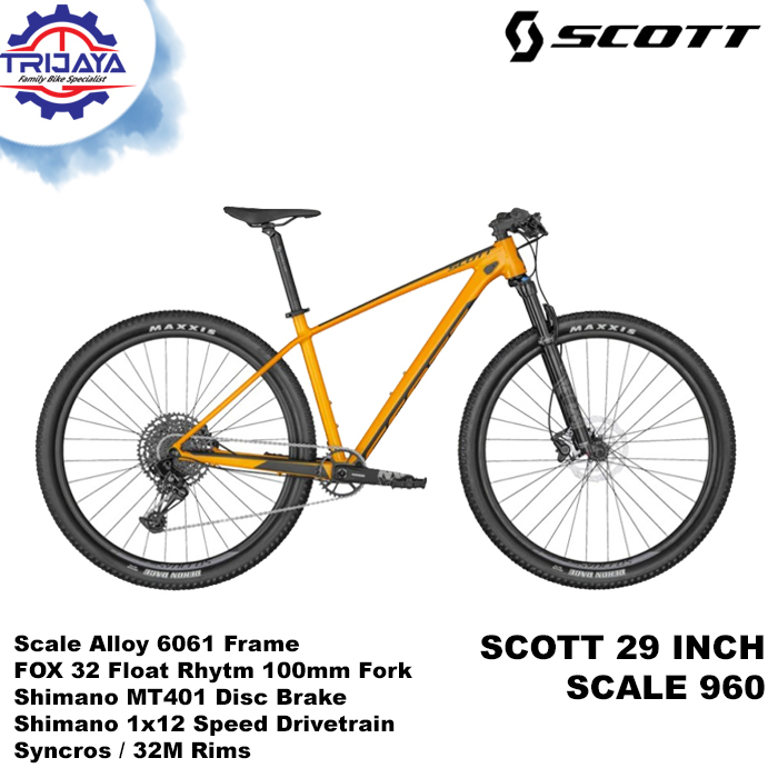 SCOTT Scale 960 [29 Inch] Sepeda MTB 12 Speed