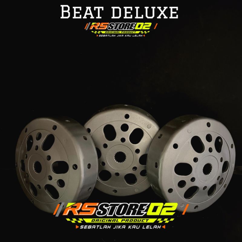 Mangkok Kampas Ganda BEAT DELUXE GEN1/GEN2 Original AHM Solusi Anti Gredeg