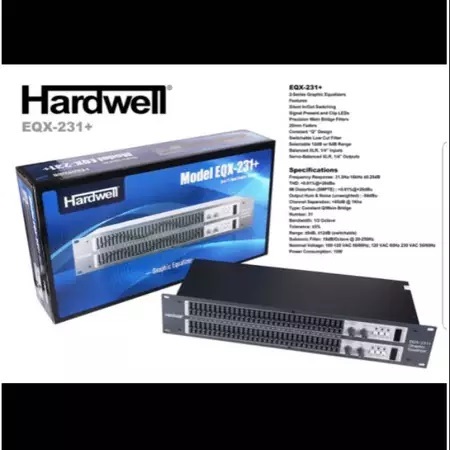 equalizer hardwell eqx231 eqx 231 ORIGINAL GARANSI