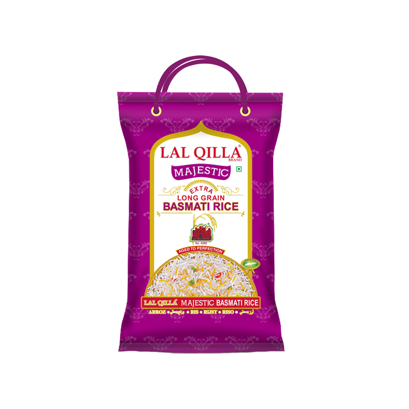 

Lal qilla Majestic Beras basmati 1 kg