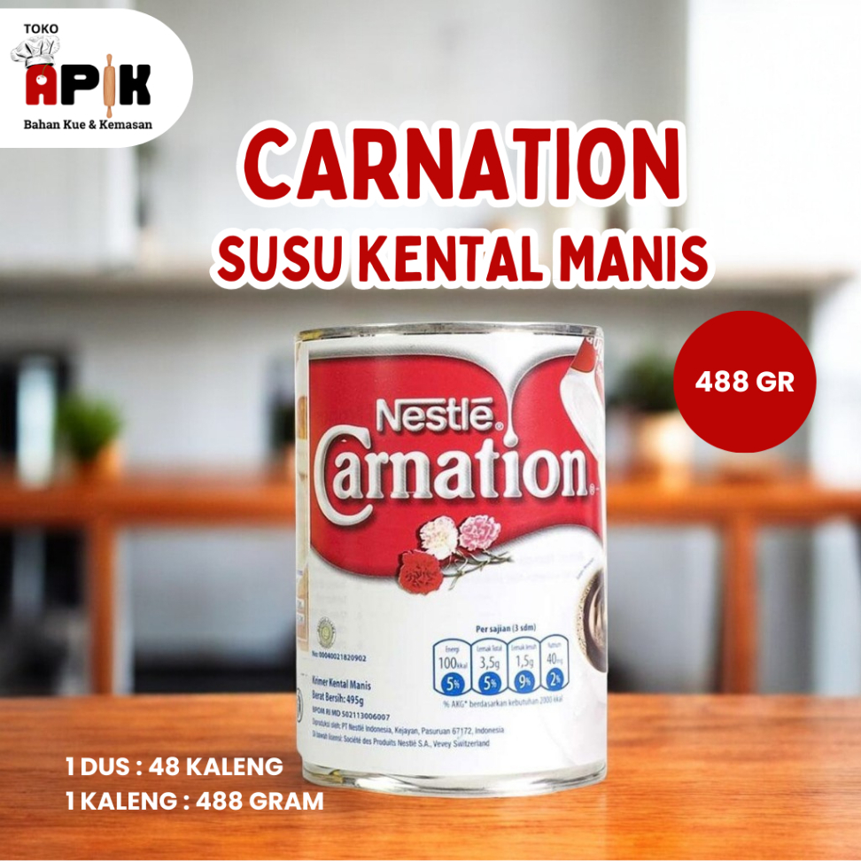 

SUSU KENTAL MANIS CARNATION 488GR / CARNATION SKM 48X488 GR PACK