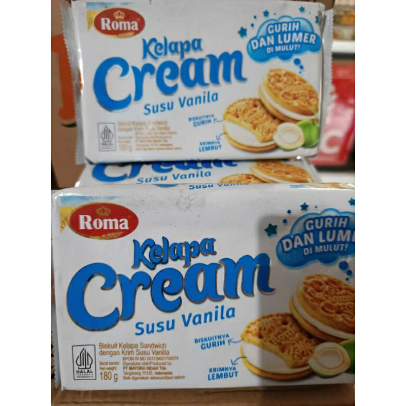

Roma Kelapa Cream Susu Vanila