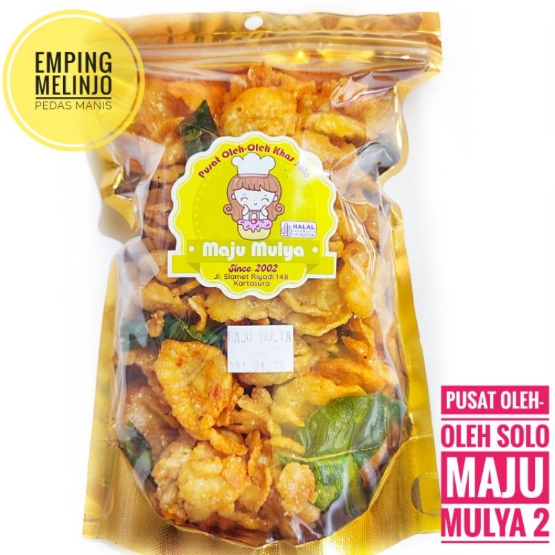 

Emping Melinjo Gepuk Manis Pedas
