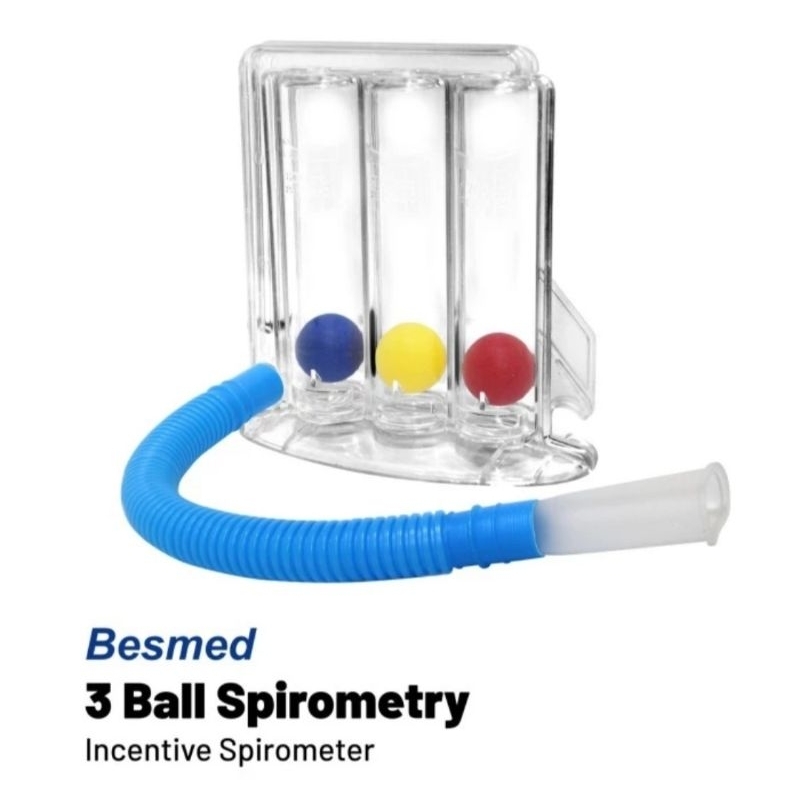 ONEMED Incentive 3 Ball Spirometer - Spirometer 3 Bola Besmed