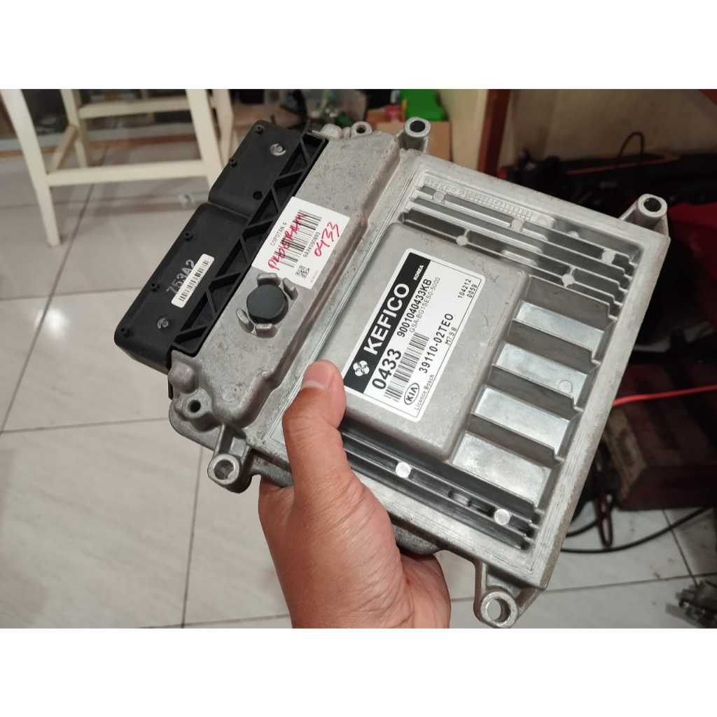 ECU computer KIA PICANTO COSMO manual kode "39110-02TE0" 0433 COPOTAN (ORI)