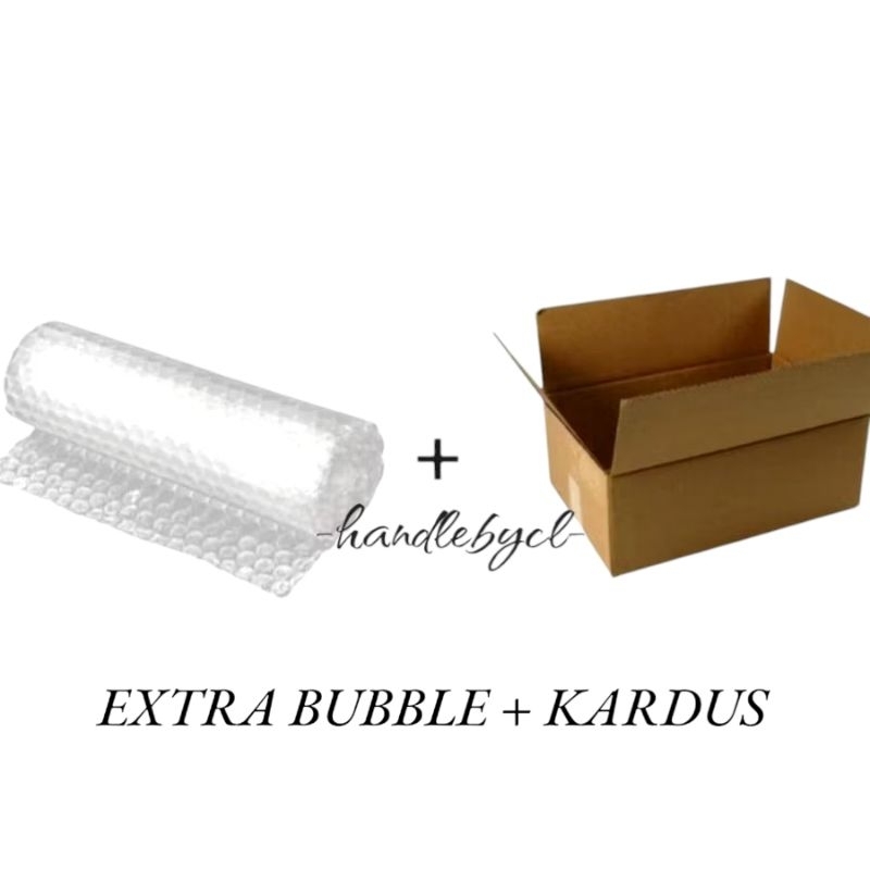 

EXTRA PACKING BUBBLE + KARDUS