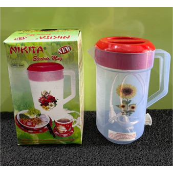 Teko Listrik Pemanas Air / Eskan Listrik Plastik 2L Nikita