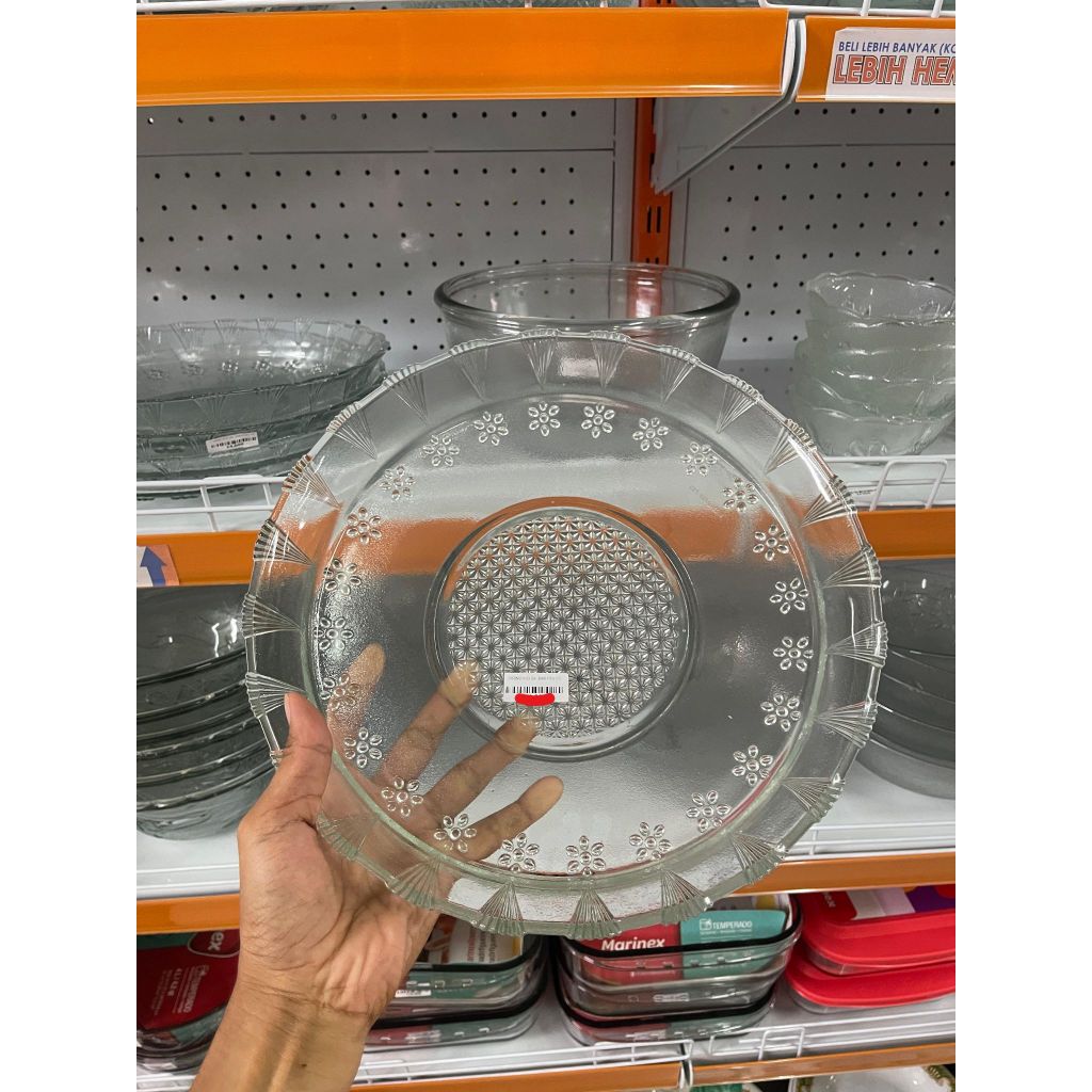 Piring Kaca Kig SK 3000 Polos