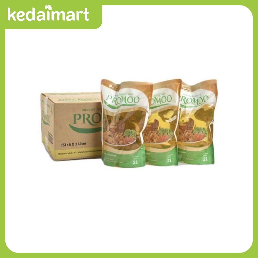 

Promoo Minyak Goreng Pouch 2 L Dus Isi 6