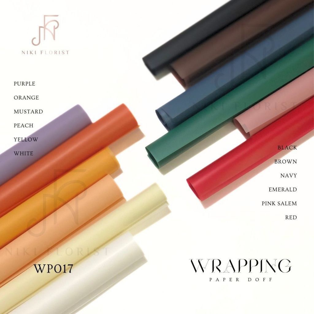 

Wrapping Paper Jelly Dof / Bungkus Kado / Kertas Kembang