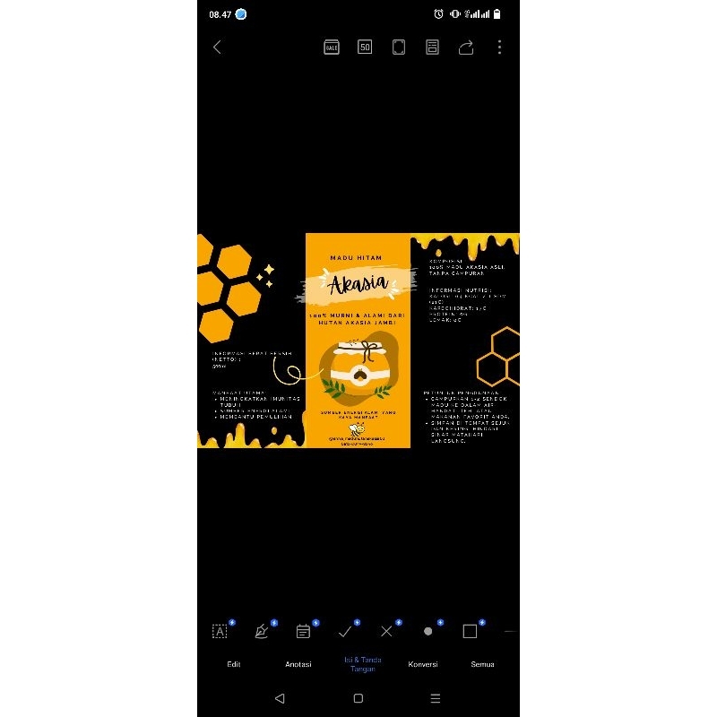 

madu akasia 500 gram