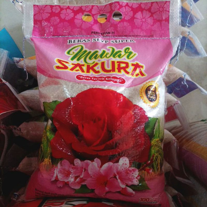 

Beras Mawar Sakura 5kg (GRATIS ONGKIR)