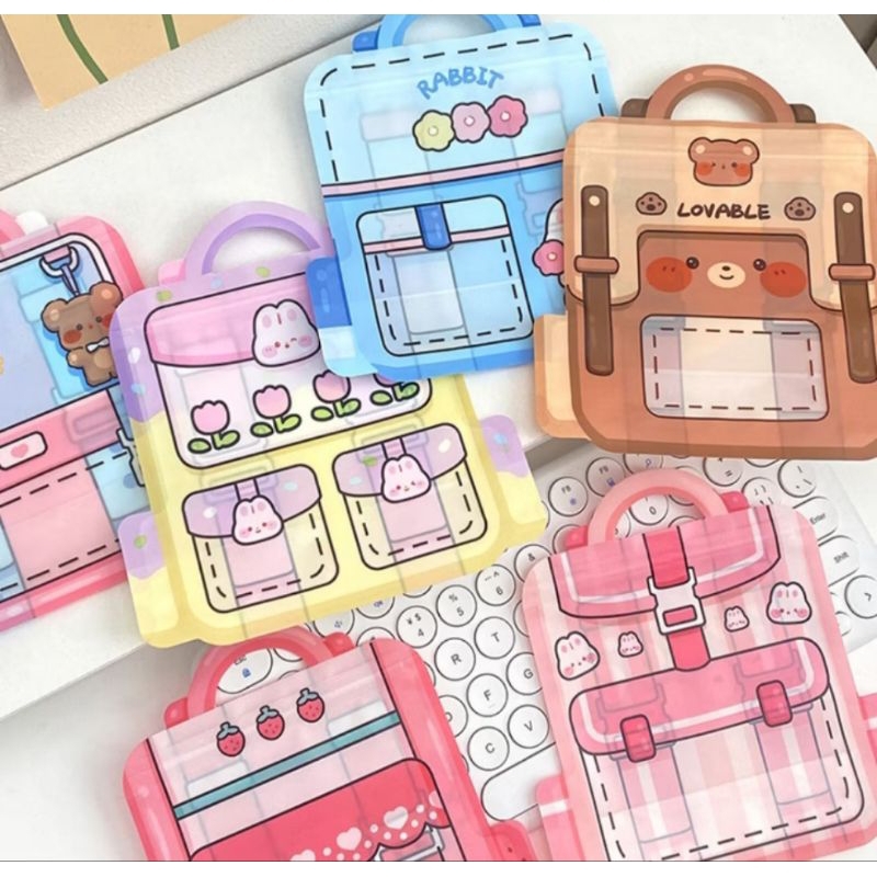 

Dekastore lui | Kantong Plastik Souvenir Snack Hadiah Aksesoris Zipper Lock Aesthetic Lucu Tahan Air