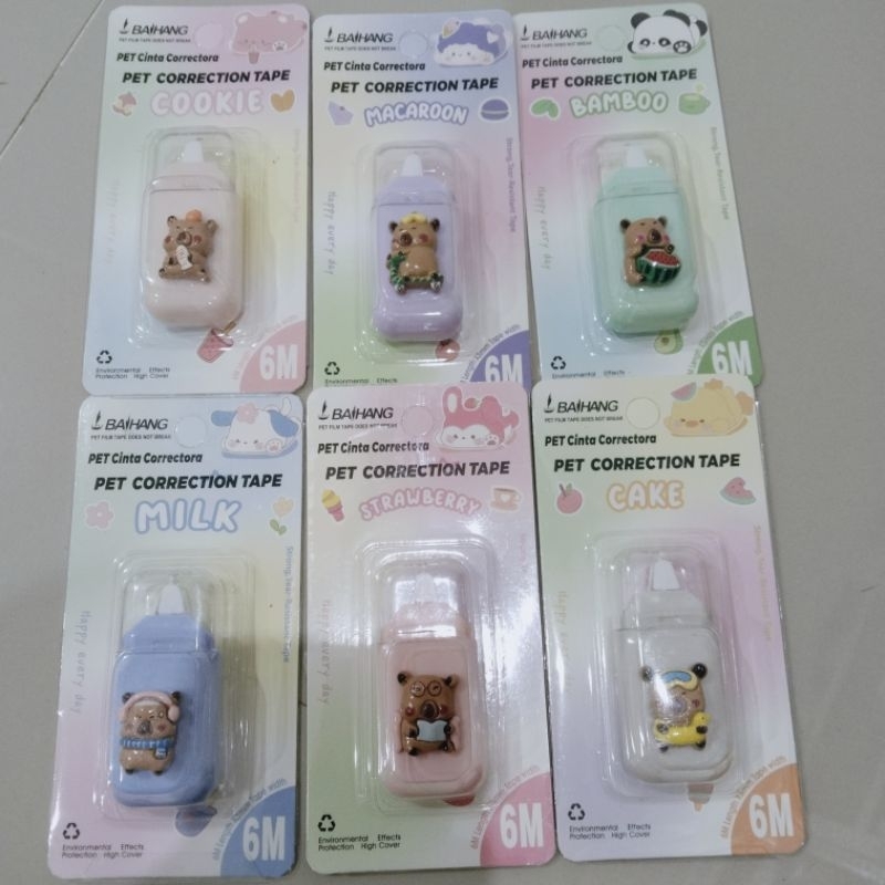 

[COD] Tipe ex Kertas Motif Capybara