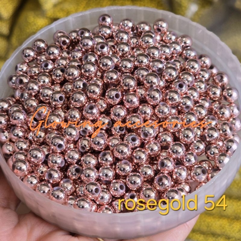 per 1/4.PON (112.5gr) Mutiara metalik jepang 4mm MUTIARA JEPANG