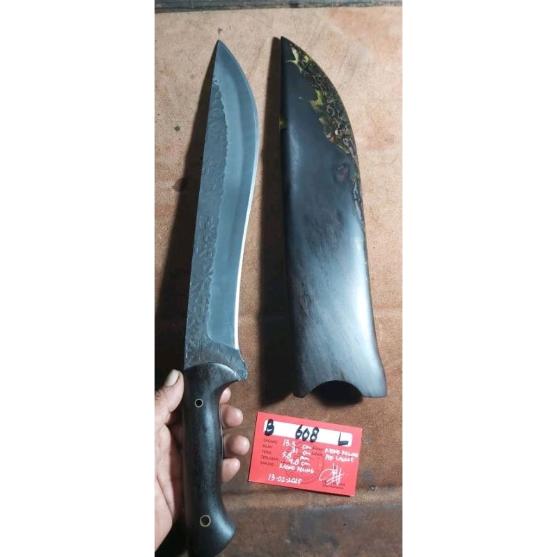 kemans knives alat bushcraft knive survival tebas dan sembelih series B266L